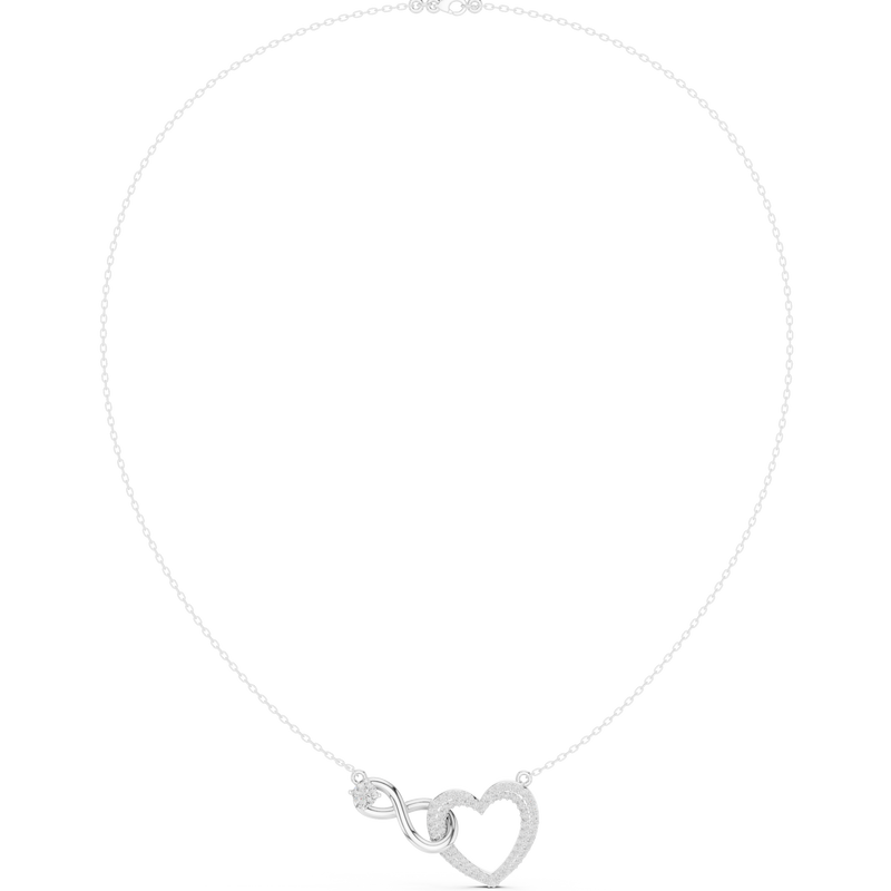 Intertwined Heart & Infinity Pendant