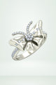 Butterfly Design Diamond Ring