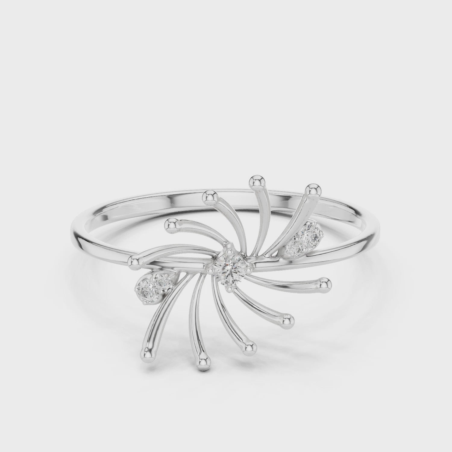 The Solar Flare Ring