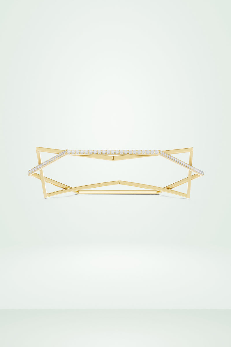 The X-Frame Diamond Bracelet